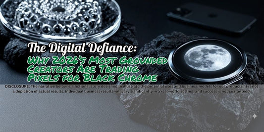 The Digital Defiance: Why 2026’s Most Grounded Creators Are Trading Pixels for Black Chrome