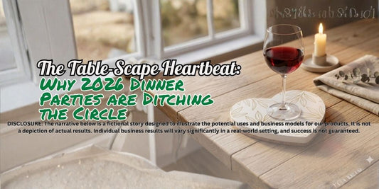 The Table-Scape Heartbeat: Why 2026 Dinner Parties are Ditching the Circle