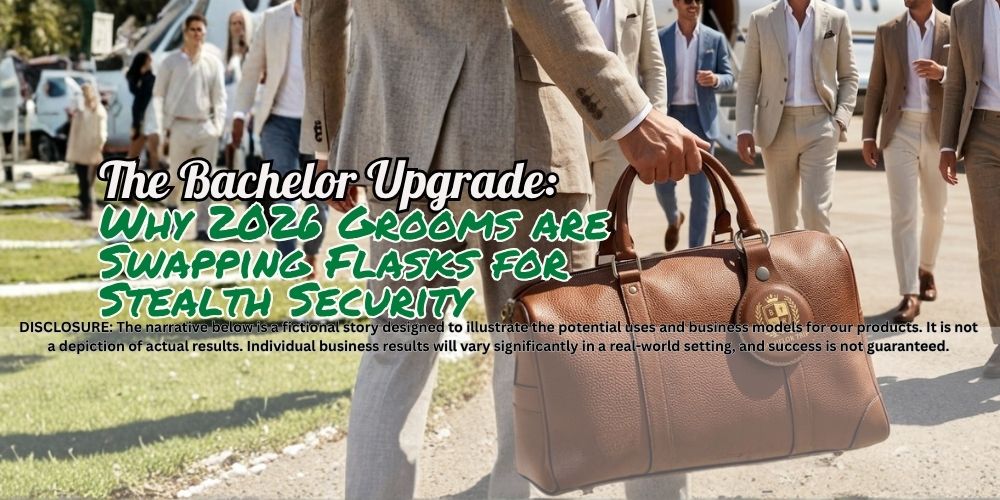 The Bachelor Upgrade: Why 2026 Grooms are Swapping Flasks for Stealth Security