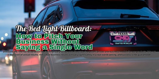 The Red Light Billboard: How to Pitch Your Business Without Saying a Single Word
