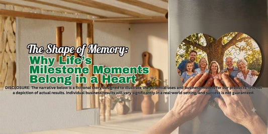 The Shape of Memory: Why Life’s Milestone Moments Belong in a Heart