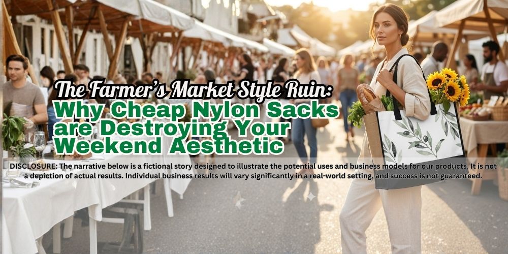 The Farmer’s Market Style Ruin: Why Cheap Nylon Sacks are Destroying Your Weekend Aesthetic