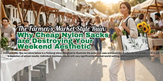 The Farmer’s Market Style Ruin: Why Cheap Nylon Sacks are Destroying Your Weekend Aesthetic