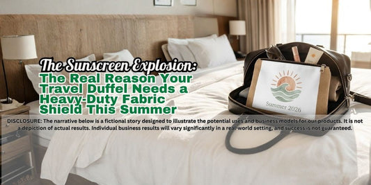 The Sunscreen Explosion: The Real Reason Your Travel Duffel Needs a Heavy-Duty Fabric Shield This Summer