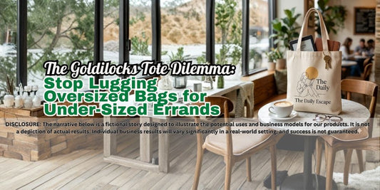 The Goldilocks Tote Dilemma: Stop Lugging Oversized Bags for Under-Sized Errands