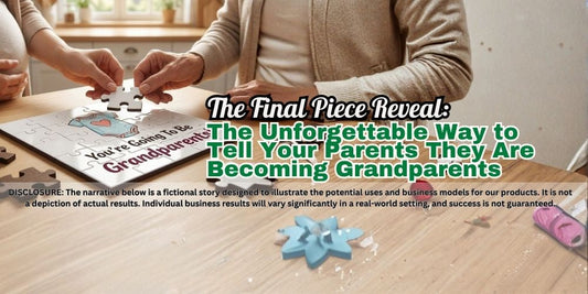 The Final Piece Reveal: The Unforgettable Way to Tell Your Parents They Are Becoming Grandparents