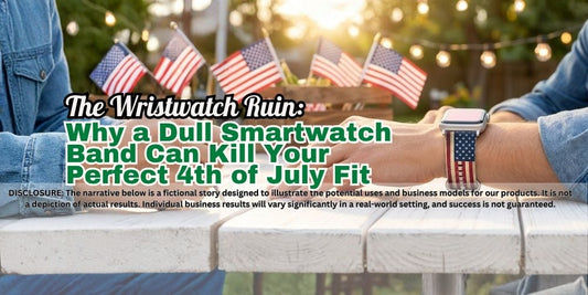 The Wristwatch Ruin: Why a Dull Smartwatch Band Can Kill Your Perfect 4th of July Fit