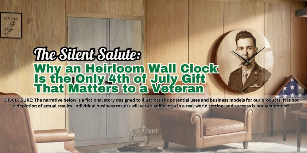 The Silent Salute: Why an Heirloom Wall Clock Is the Only 4th of July Gift That Matters to a Veteran