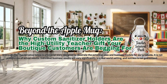 Beyond the Apple Mug: Why Custom Sanitizer Holders Are the High-Utility Teacher Gift Your Boutique Customers Are Begging For