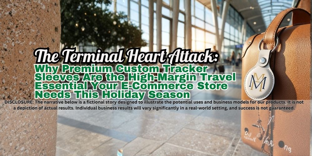 The Terminal Heart Attack: Why Premium Custom Tracker Sleeves Are the High-Margin Travel Essential Your E-Commerce Store Needs This Holiday Season