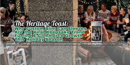 The Heritage Toast: Why Custom Slim Can Sleeves Are the Viral Keepsake Trend Fueling E-Commerce Growth This Holiday Season