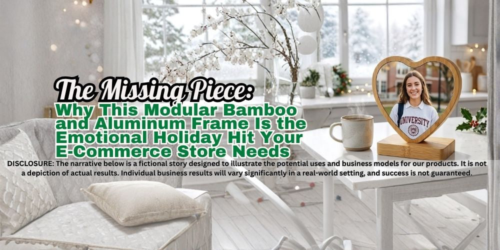 The Missing Piece: Why This Modular Bamboo and Aluminum Frame Is the Emotional Holiday Hit Your E-Commerce Store Needs