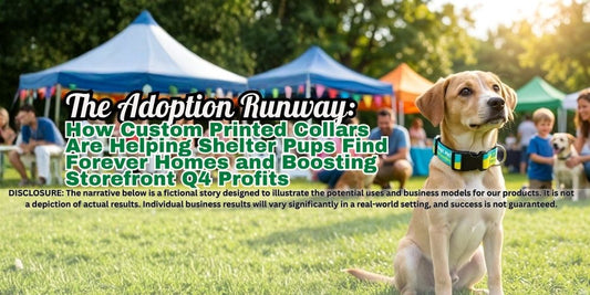 The Adoption Runway: How Custom Printed Collars Are Helping Shelter Pups Find Forever Homes and Boosting Storefront Q4 Profits