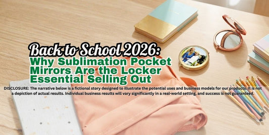 Back to School 2026: Why Sublimation Pocket Mirrors Are the Locker Essential Selling Out