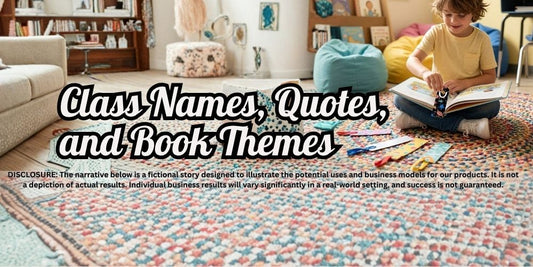 Class Names, Quotes, and Book Themes: Bookmark Design Ideas for the New School Year