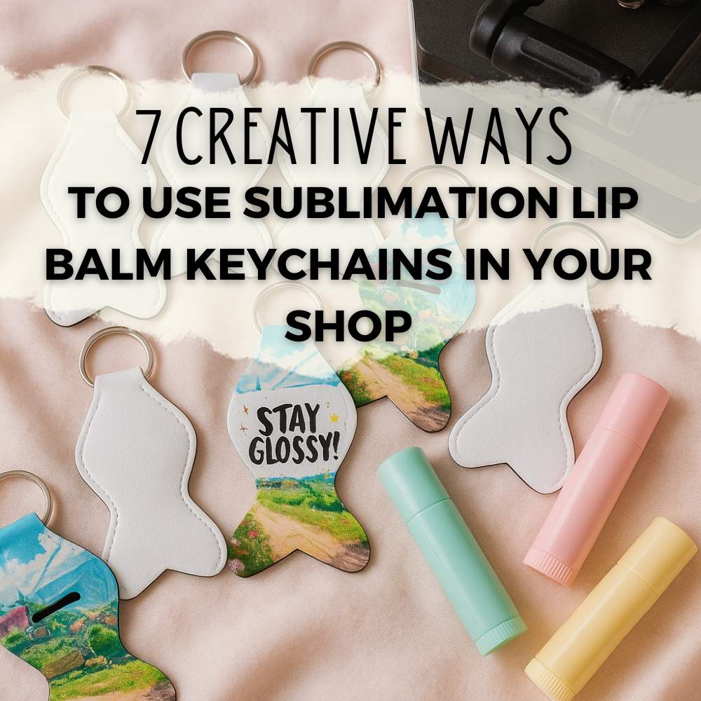 Sublimation Blanks Neoprene Lip Balm Holder