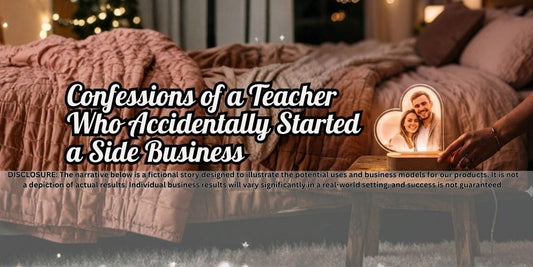 Confessions of a Teacher Who Accidentally Started a Side Business With a Heart-Shaped Nightlight