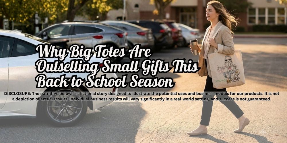Why Big Totes Are Outselling Small Gifts This Back to School Season