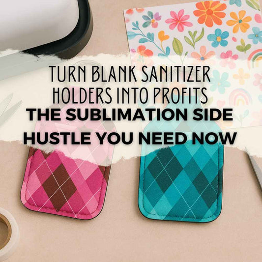 Turn Blank Sanitizer Holders Into Profits: The Sublimation Side Hustle You Need Now