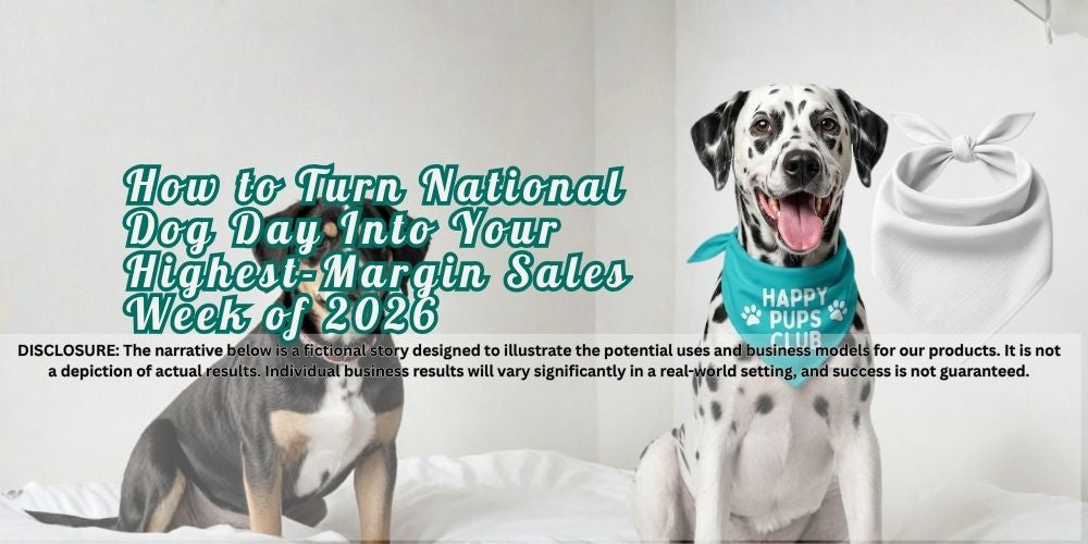 How to Turn National Dog Day Into Your Highest-Margin Sales Week of 2026