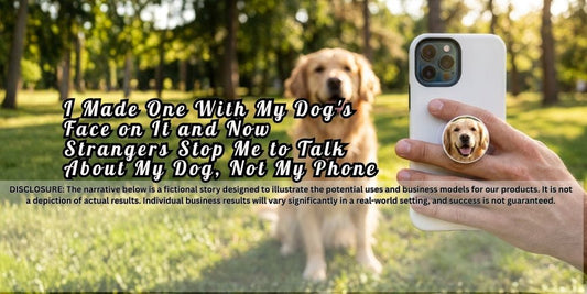 I Made One With My Dog's Face on It and Now Strangers Stop Me to Talk About My Dog, Not My Phone