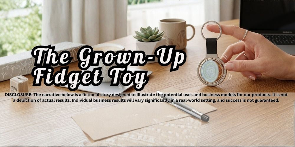 The Grown-Up Fidget Toy: Why Tactile Spinner Keychains Are Taking Over Office Desks