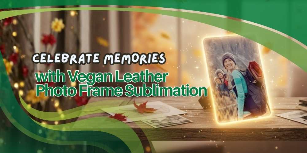 Celebrate Memories with Vegan Leather Photo Frame Sublimation