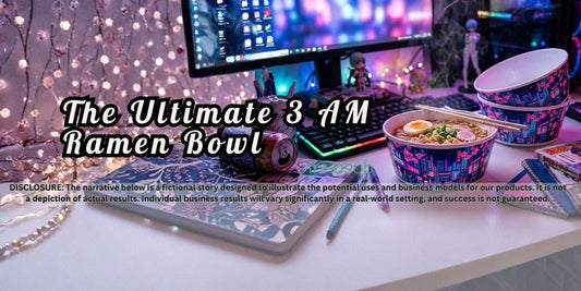 The Ultimate 3 AM Ramen Bowl: How Custom Anime Prints Blew Up Our Shop