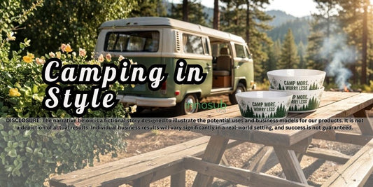 Camping in Style: Why Glampers Are Upgrading Their Camper Van Dishware Sets