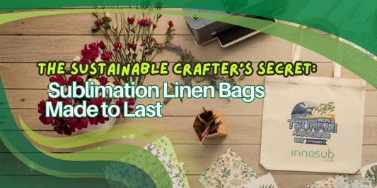Sublimation Blanks Linen Shopping Bag | 38*40cm | Perfect for Sublimation & UV Printing