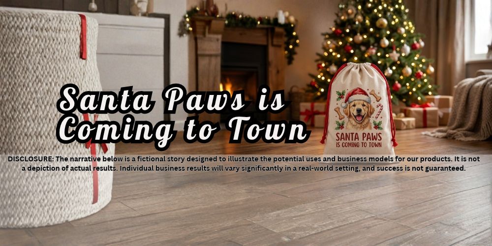 Santa Paws is Coming to Town: The Custom Treat Sacks Dog Owners Are Buying in Pairs