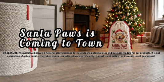 Santa Paws is Coming to Town: The Custom Treat Sacks Dog Owners Are Buying in Pairs