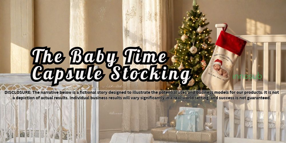 More Than a Stocking: The Baby Time Capsule Stocking Preserving First Christmas Memories