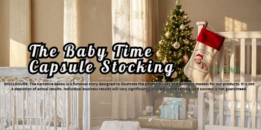 More Than a Stocking: The Baby Time Capsule Stocking Preserving First Christmas Memories
