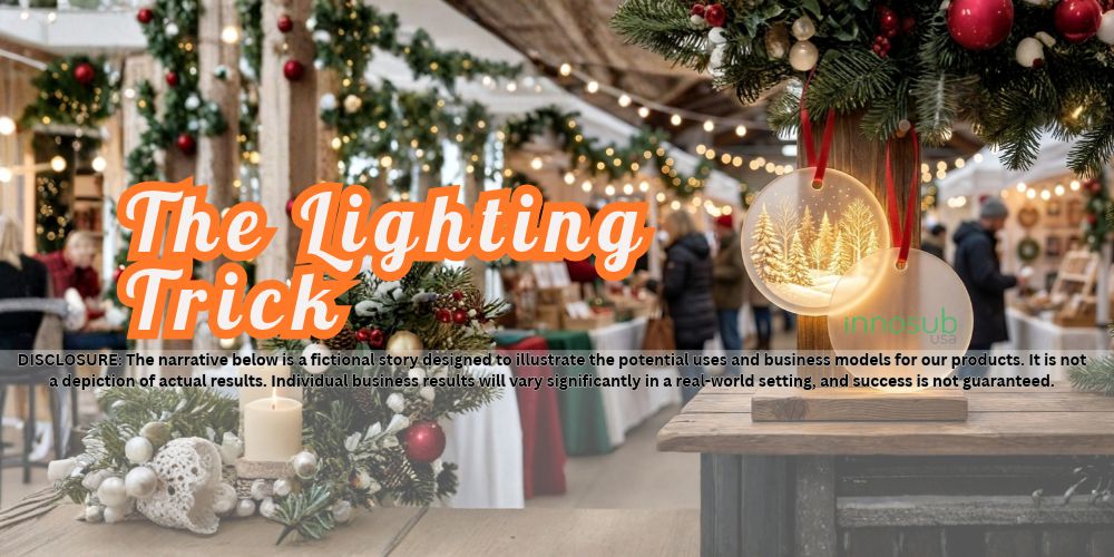 Title The Lighting Trick That Doubled Our Holiday Craft Booth Sales in One Weekend