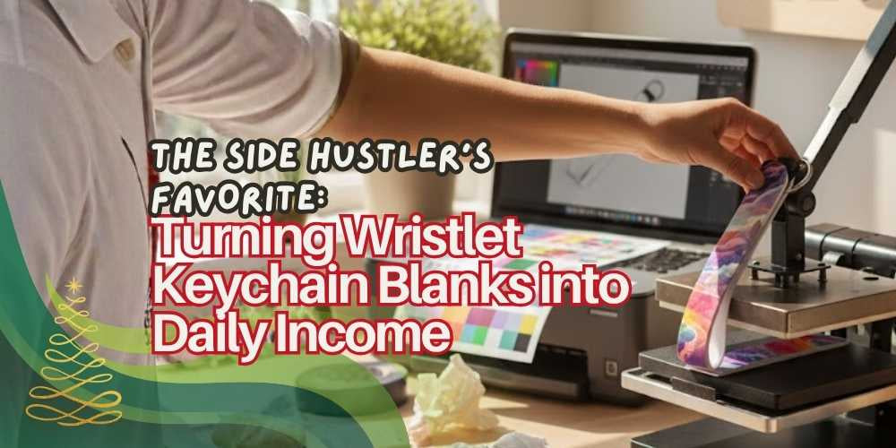 The Side Hustler’s Favorite: Turning Wristlet Keychain Blanks into Daily Income