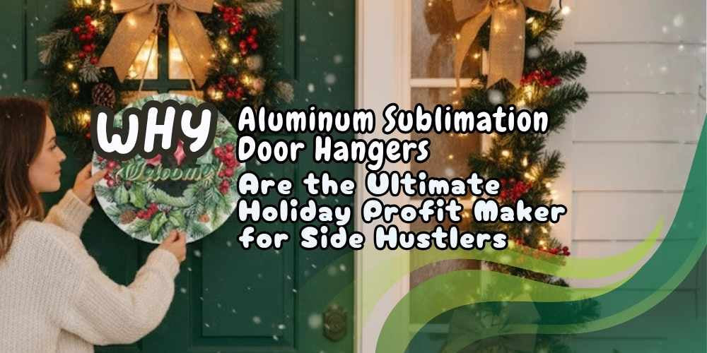 Why Aluminum Sublimation Door Hangers Are the Ultimate Holiday Profit Maker for Side Hustlers