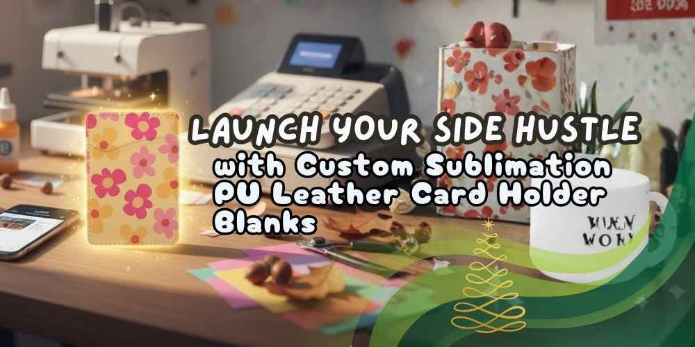 Launch Your Side Hustle with Custom Sublimation PU Leather Card Holder Blanks