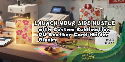 Launch Your Side Hustle with Custom Sublimation PU Leather Card Holder Blanks