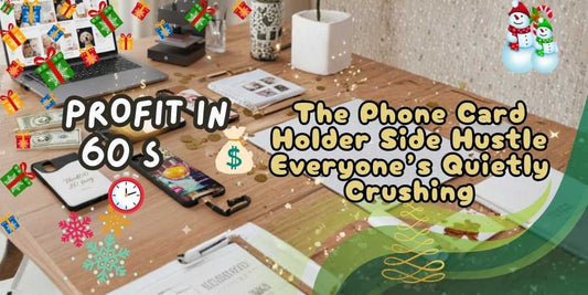 Profit in 60 Seconds – The Phone Card Holder Side Hustle Everyone’s Quietly Crushing