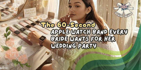 The 60-Second Apple Watch Band Every Bride Wants for Her Wedding Party