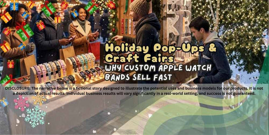 Holiday Pop-Ups & Craft Fairs: Why Custom Apple Watch Bands Sell Fast