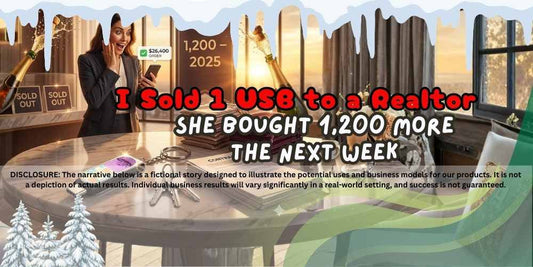 I Sold 1 USB to a Realtor… She Bought 1,200 More the Next Week