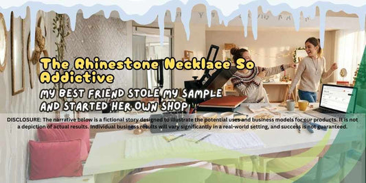 The Rhinestone Necklace So Addictive My Best Friend Stole My Sample and Started Her Own Shop