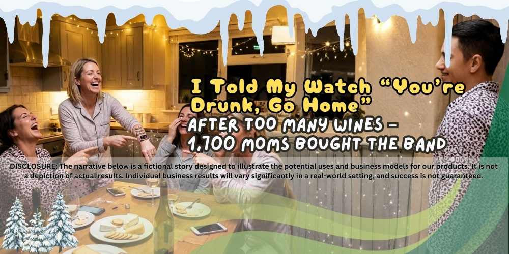 I Told My Watch “You’re Drunk, Go Home” After Too Many Wines – 1,700 Moms Bought the Band