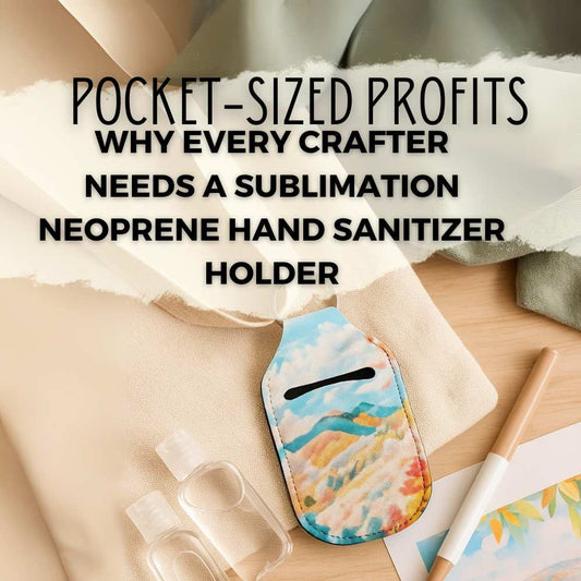 Pocket-Sized Profits: Why Every Crafter Needs a Sublimation Neoprene Hand Sanitizer Holder