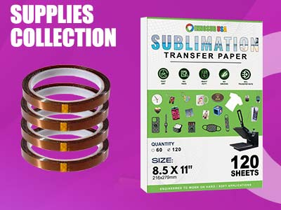2X Sublimation Heat Tape No Residue,High Temperature Tape-12/8/6mm