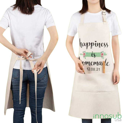 Sublimation Blank Apron for Kitchen Aprons with Pockets Unisex by Innosub USA