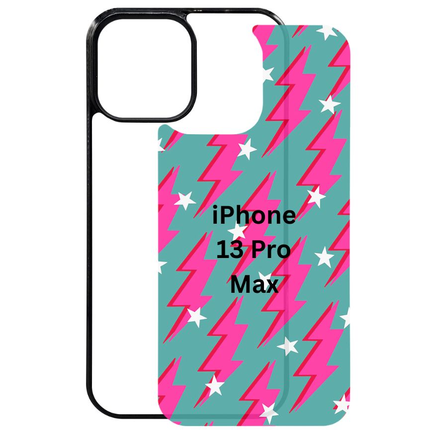 Sublimation Blanks Phone Cases for iPhone 16/15/14/13/12 Pro MAX -Tempered Glass Insert