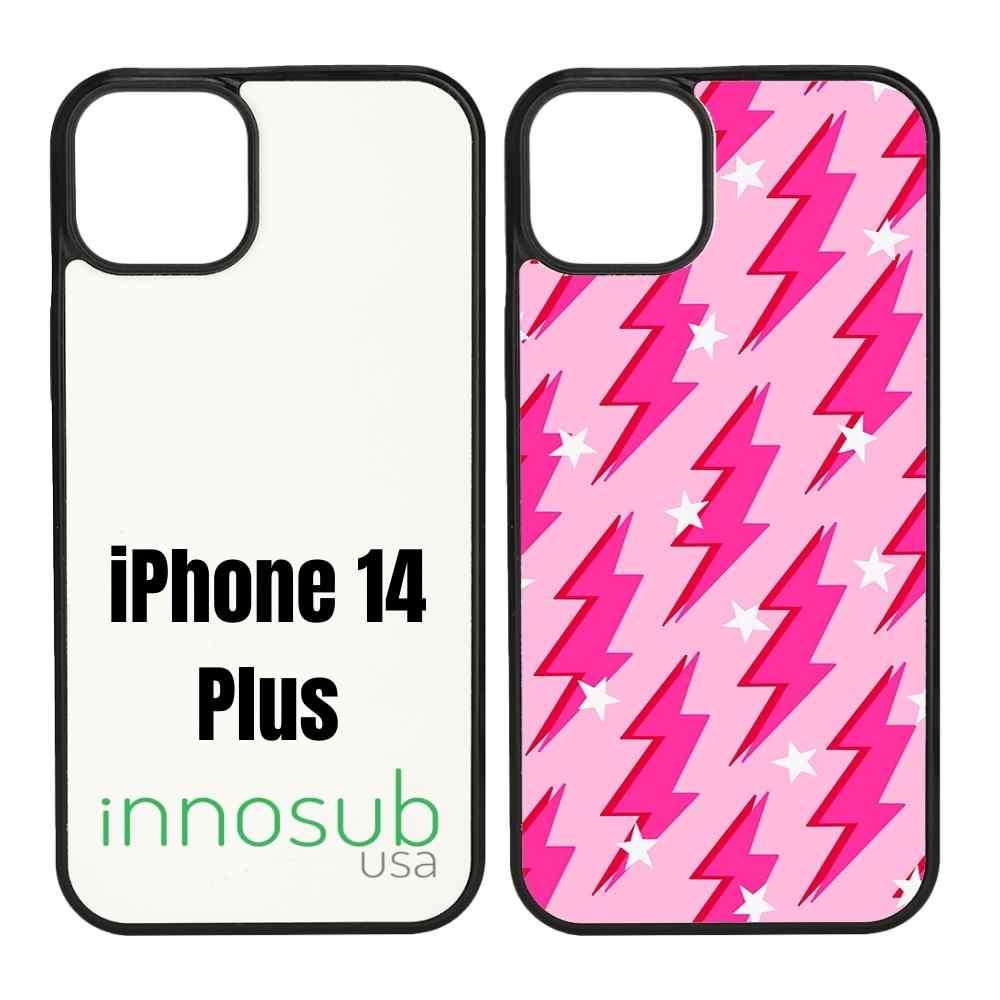 Sublimation Phone Rubber Cases for iPhone 17|16|15|14|13|12|11|Air|Plus|Pro|ProMax - Aluminum Insert